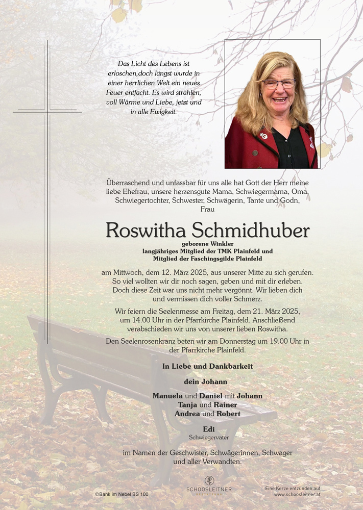 Roswitha Schmidhuber