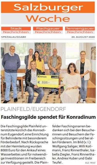 Flachgauer Nachrichten 20.08.2020